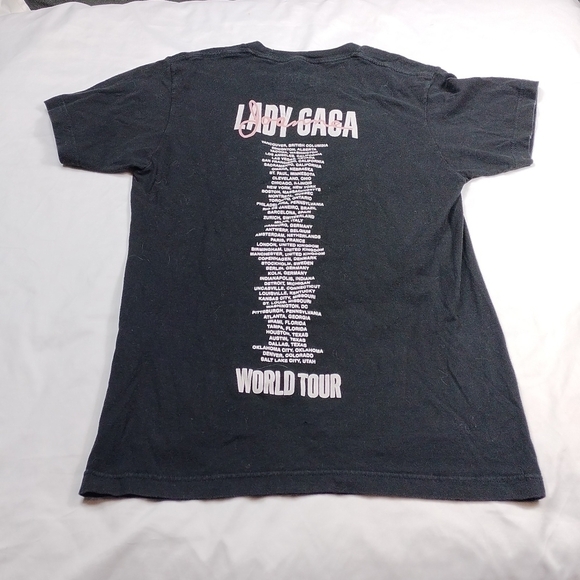 Lady Gaga world tour women's small sized t shirt - Picture 5 of 7